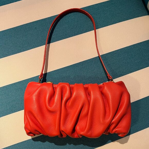 Staud Blood Orange Convertible Bean Bag - Picture 3 of 5